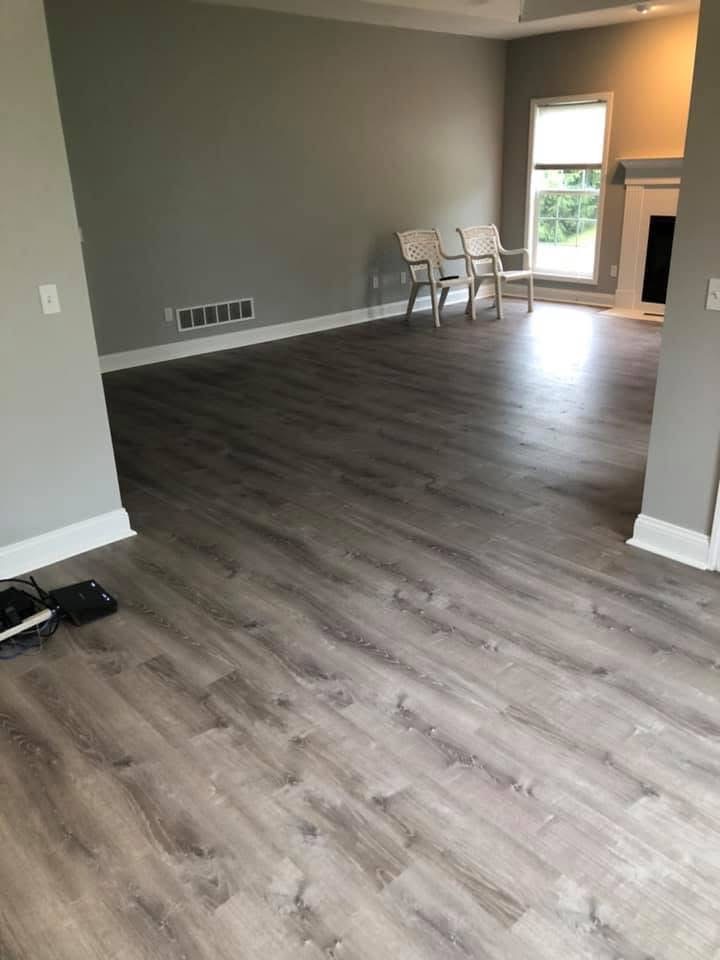 LVP flooring project in Northeast Ohio by Stark Elite Home Solutions